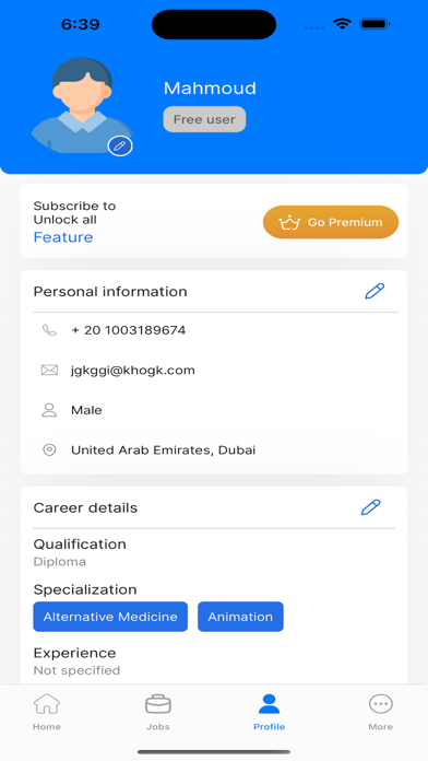 Jobs World Screenshot