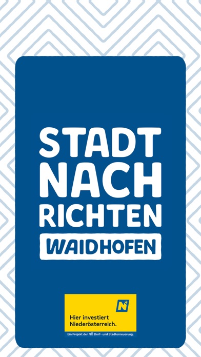 Stadtnachrichten Waidhofen Screenshot