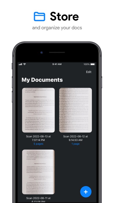 ScanMe - Document scanner Screenshot