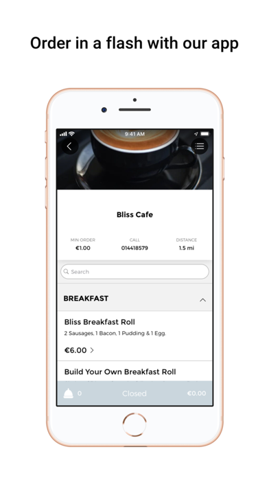 Bliss Cafe Screenshot
