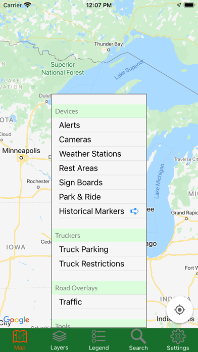 Wisconsin Traveler Screenshot