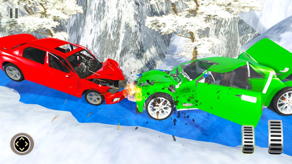 Snow Car Crash Simulator Beam - 1.0 - (iOS)