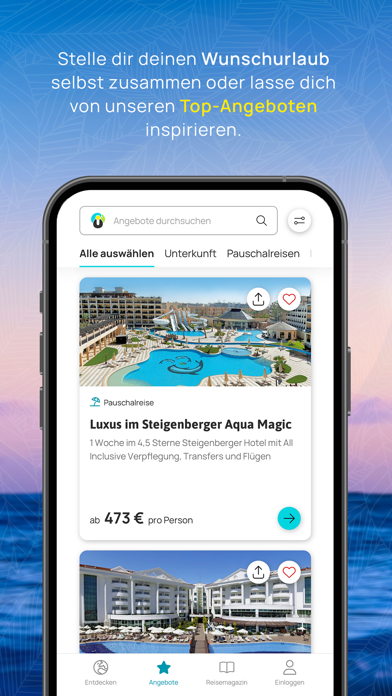 Urlaubsguru - Reisen & Urlaub Screenshot