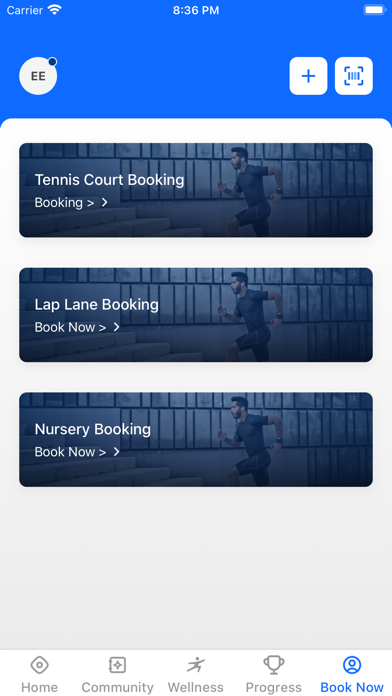 Hampshire Hills Athletic Club Screenshot