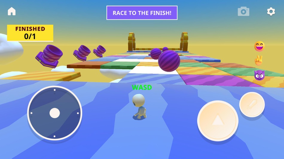 #5. WASD Sandbox (iOS) By: Gamejam Co.