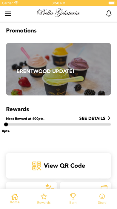 Bella Gelateria Screenshot
