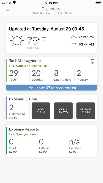 COINS Mobile Screenshot