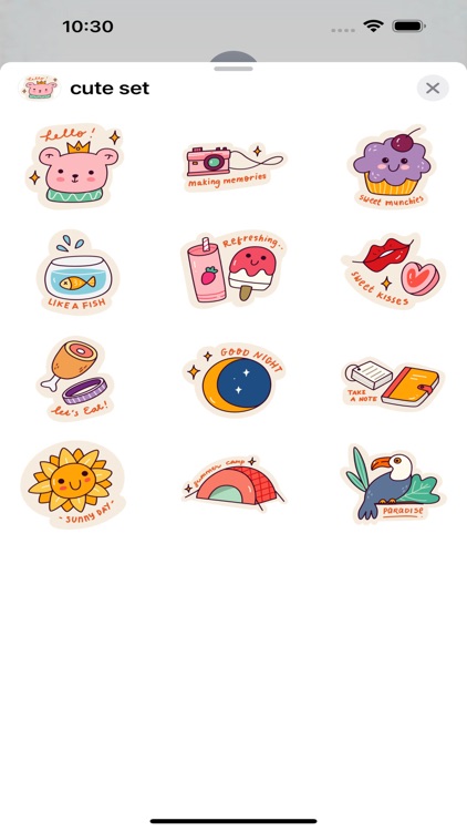 cute set