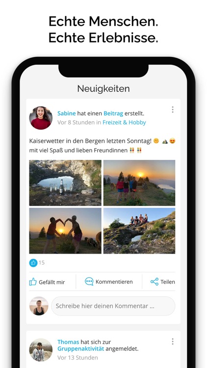 Spontacts Aktivitäten & Events