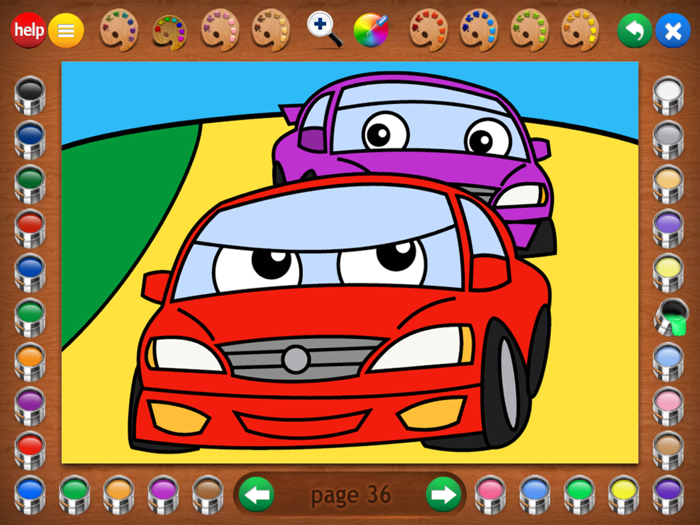 Trucks Coloring Book