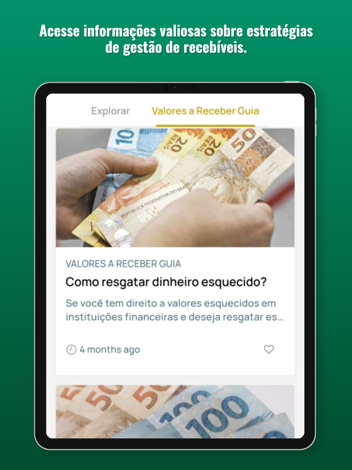 Valores a Receber 2023 - Guia