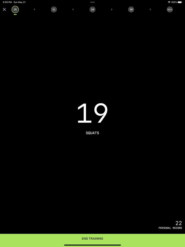 Squats 200 - Fitness Trainer