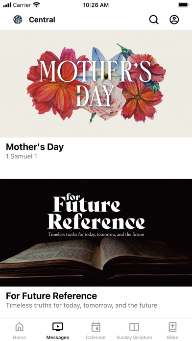 Central Christian Church App Screenshot