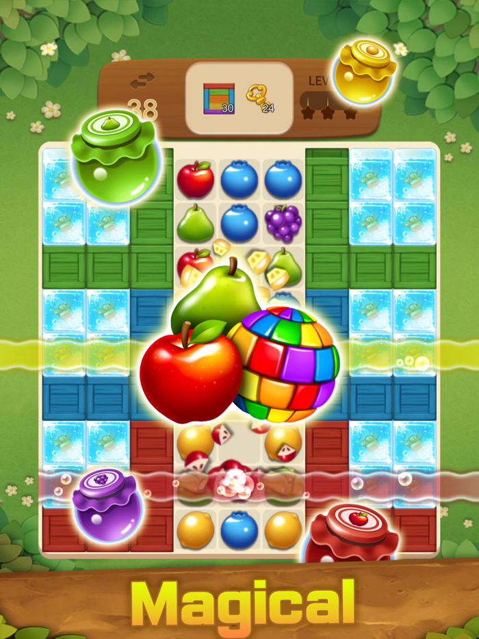 Fruits Magic  Match 3 Puzzle