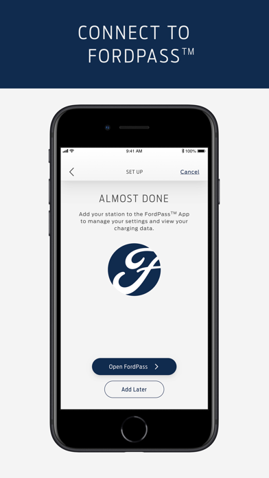 Ford Charge Station Pro Setup Screenshot