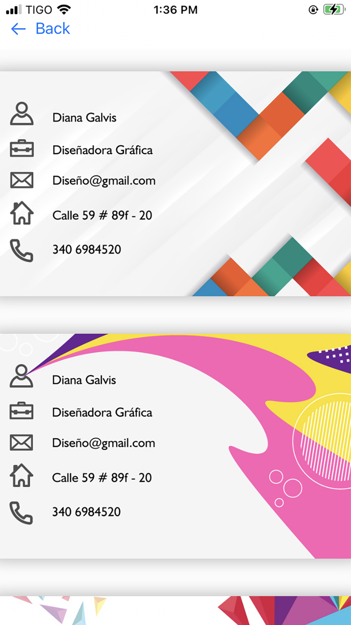 Business Card Maker .