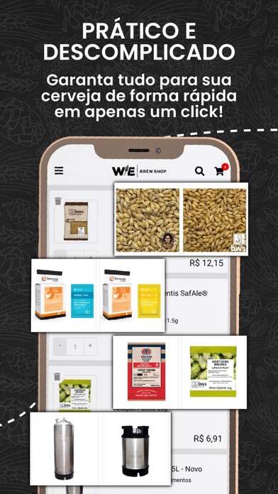 WE Brew Shop Screenshot