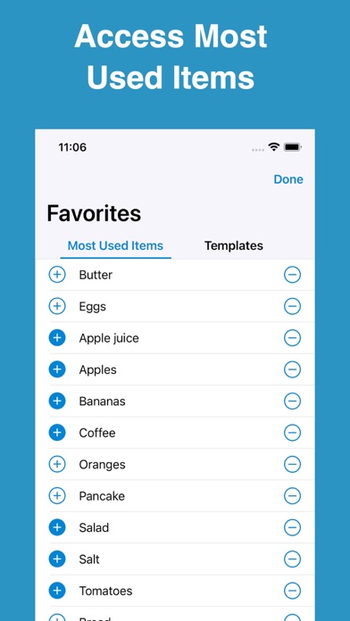 Shoppylist: Grocery List Screenshot