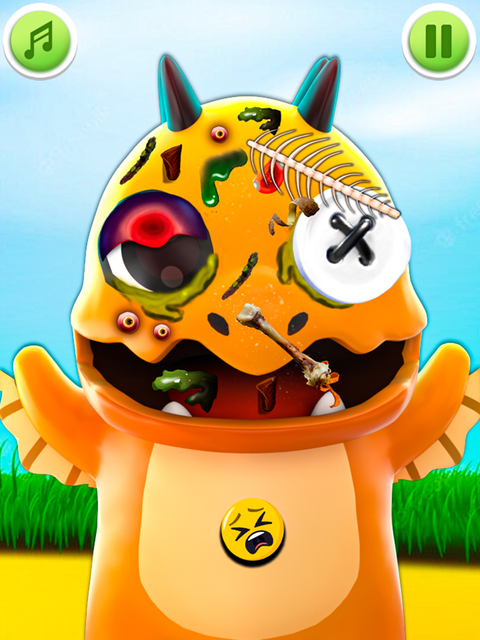 Crazy Monster Makeover ASMR