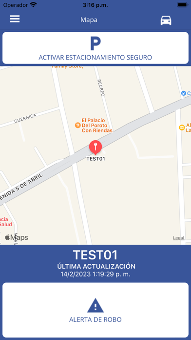 Las Condes - Auto Protegido Screenshot