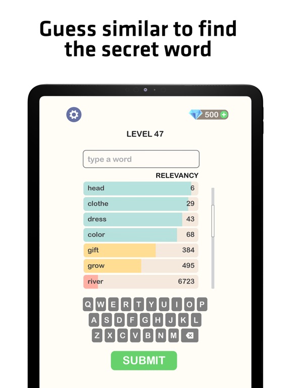 Screenshot #6 pour Contexto - Word Guess