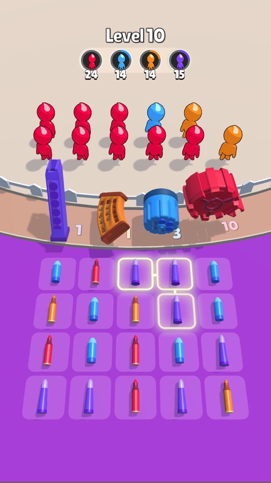 #4. Bullet Em All (iOS) 由: ZiNKY OYUN YAZILIM ANONiM SiRKETi