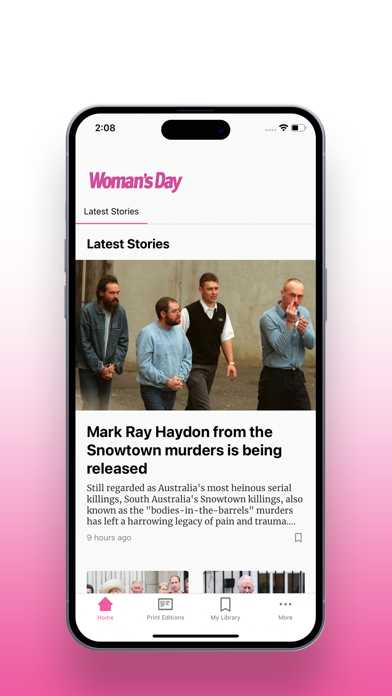 Woman’s Day Magazine Australia Screenshot