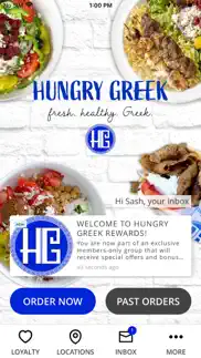hungry greek iphone screenshot 1