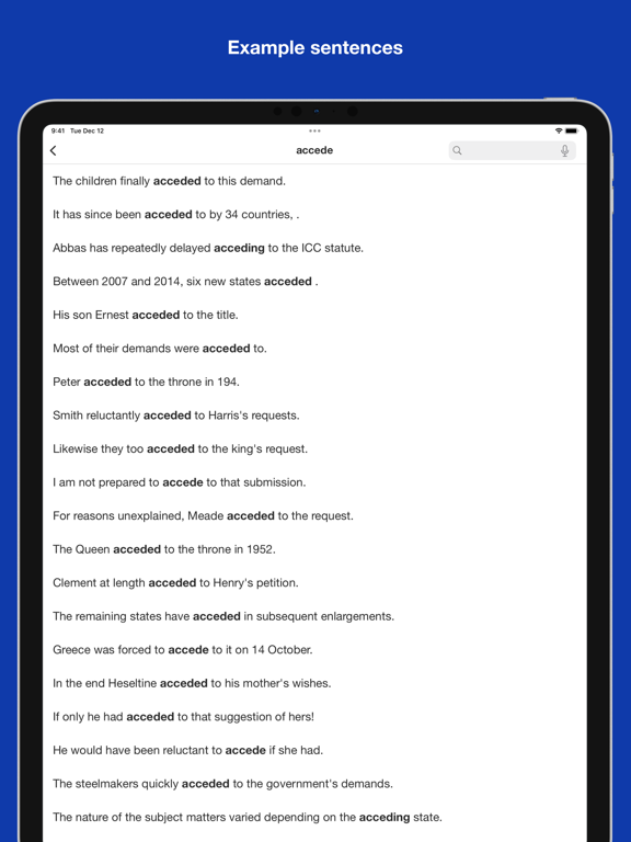 Screenshot #6 pour Flashcards for GRE vocabulary