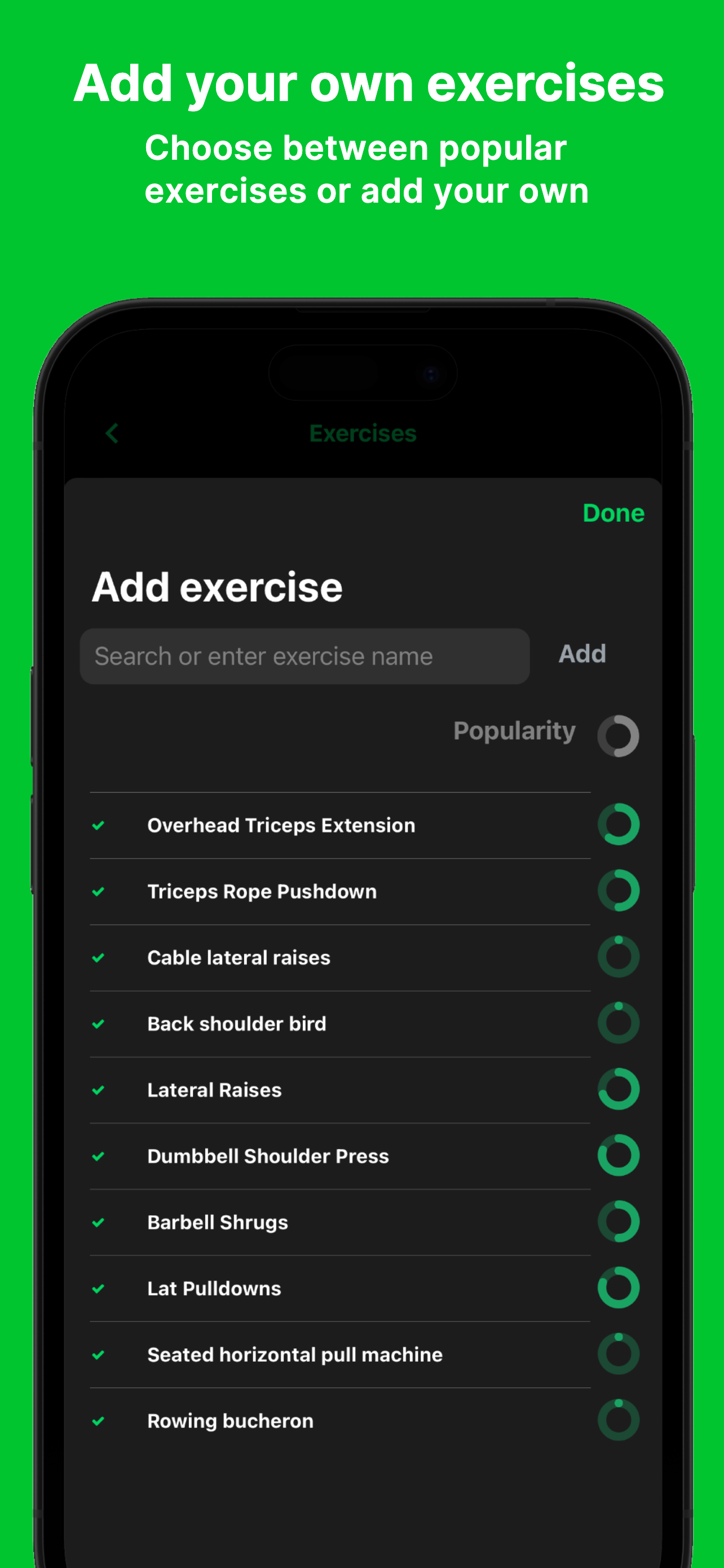 TrackFit: Progressive overload screenshot 5