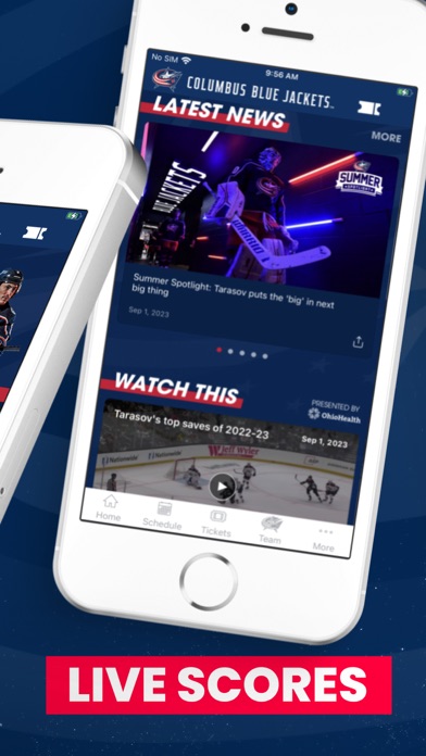 Columbus Blue Jackets Screenshot