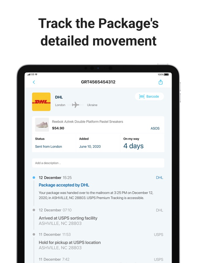Parcel Tracking - pkge Mobile on the App Store