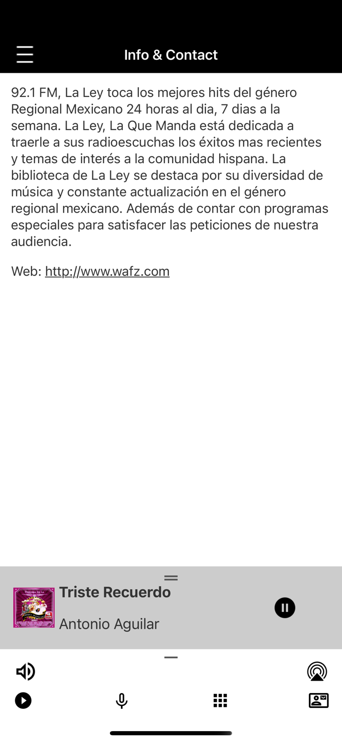 La Ley WAFZ 92.1 FM