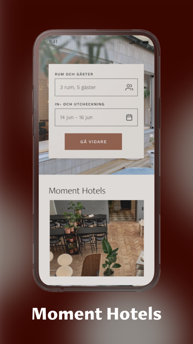 Moment Hotels Screenshot