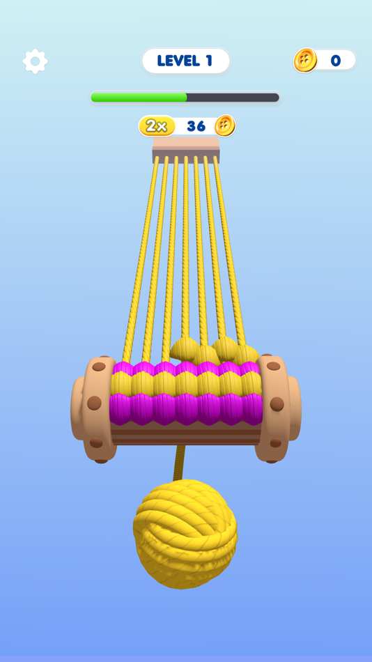 #2. Loom Master (iOS) Podle: Firebyte Games