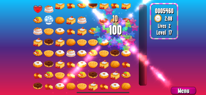 Cake Match Charm - Pop and jam