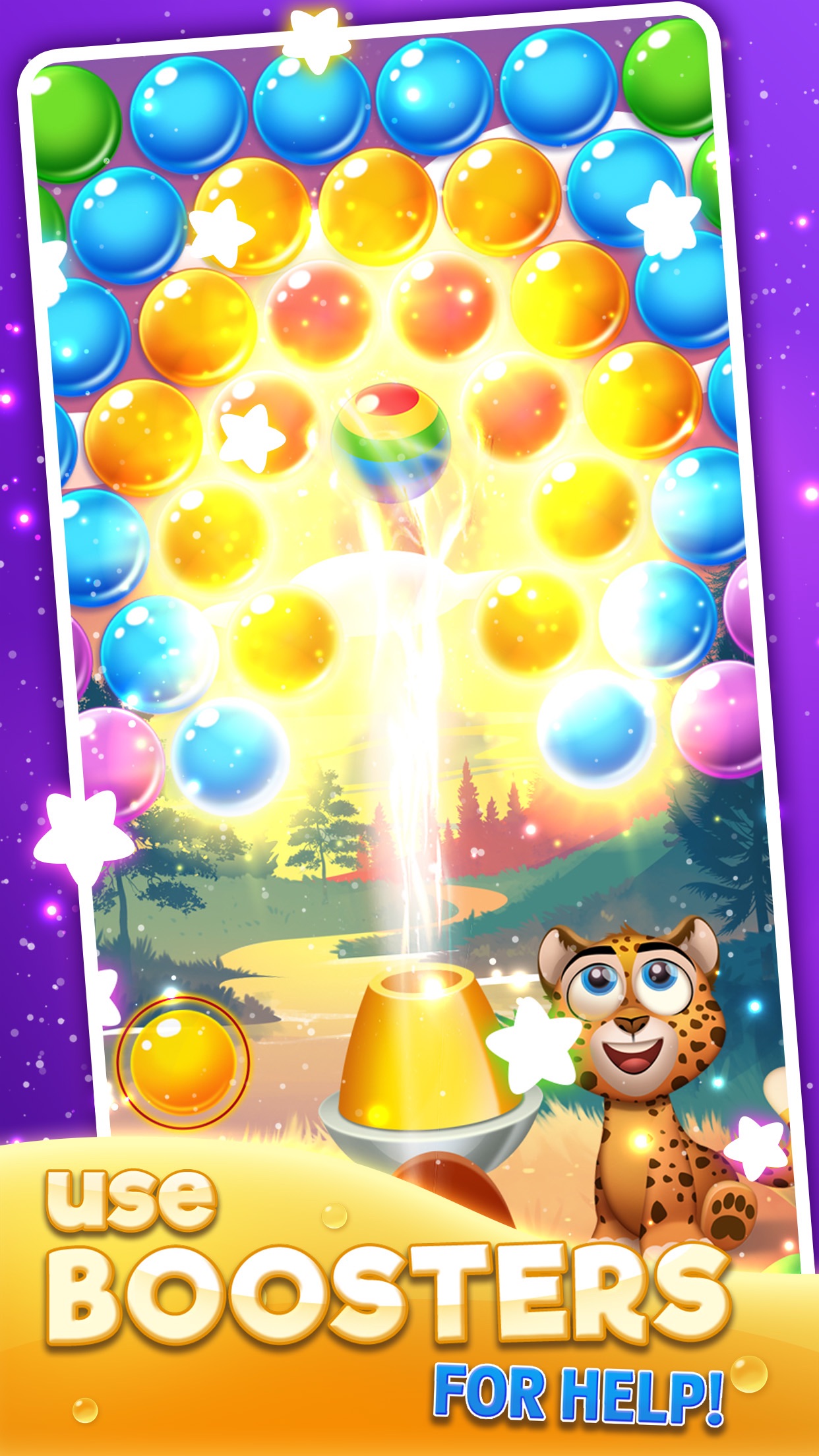 Bubble Pop: Wild Rescue screenshot 2