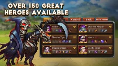 screenshot of Heroes Charge 4