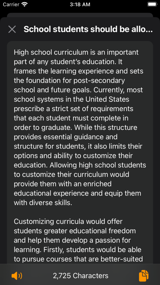 #4. AI Essay Writer: Writing Tools (iOS) 来自: Kok Keong