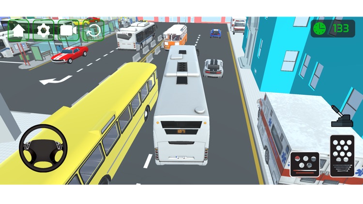 City Bus Parking Simulator 3D screenshot-5