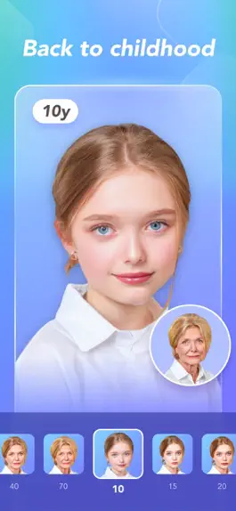 Game screenshot DailyCam - Face Aging Editor apk