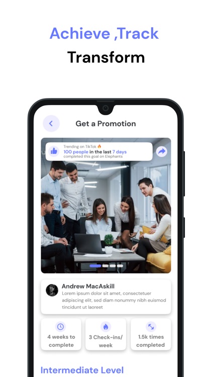 Elephants: Social Goals App
