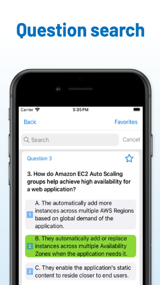 #3. AWS Cloud Practitioner Study (iOS) Podle: Andrey Andreyev