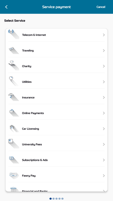 Bank ABC Egypt Wallet Screenshot