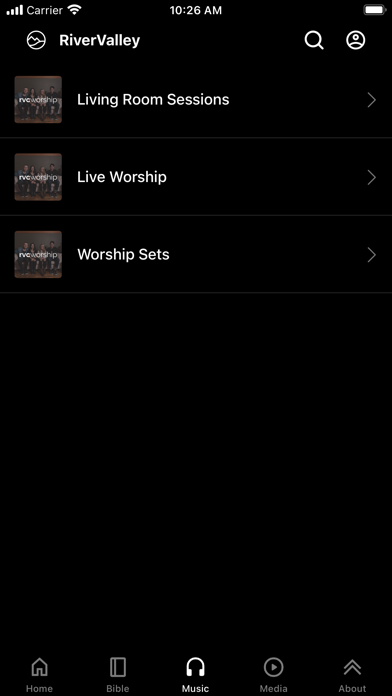 River Valley Church OR Screenshot