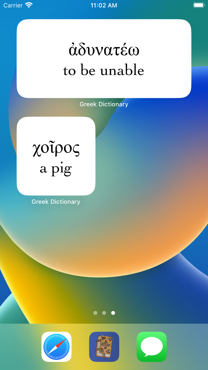 Pocket Greek Dictionary