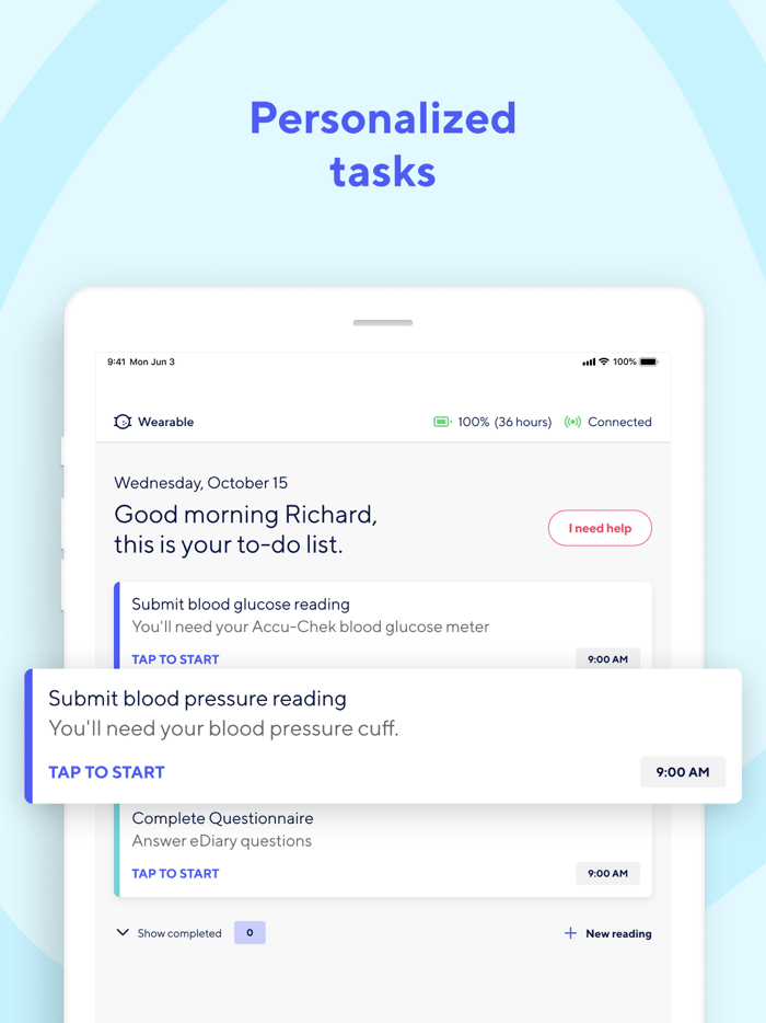 Current Health for Patients