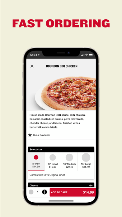 Boston Pizza Screenshot