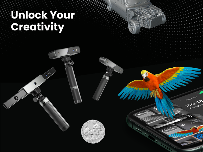 Revo Scan-3D scanner app