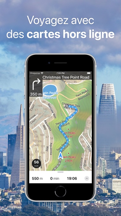 Screenshot #1 pour Guru Maps Pro: GPS Navigateur